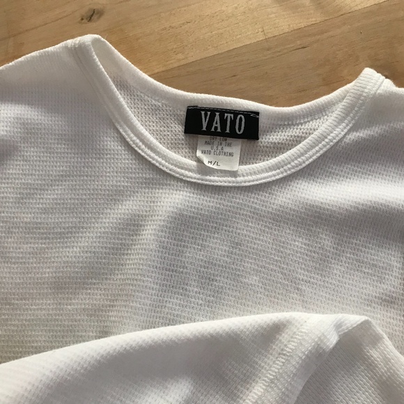 VATO LONG SLEEVE WAFFLE TOP …VINTAGE - Picture 3 of 3